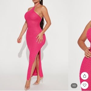 Pack your bags, crochet maxi dress